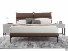 Lesley double bed proportions with bed frame h.10