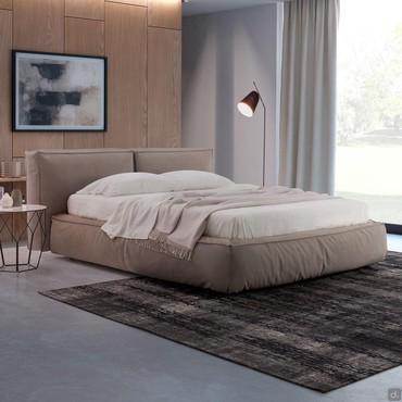 Glamis is a bed with upholstered cushions