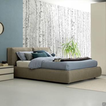 Nuvola soft goose down upholstered bed