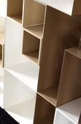 Domino modern modular bookcase with a contemporary design