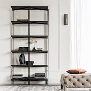 Hudson modular steel bookcase by Cattelan 