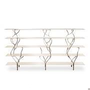 Albero minimal design bookcase with a classy tree shape, model cm 300