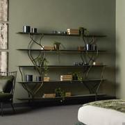 albero 200 cm wide bookcase by Cantori