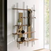 Entrance module Waterfall with mirrors, shelves and coat rack