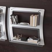 Eris plexiglass wall bookcase