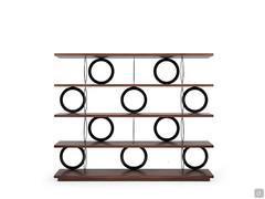 Ramsey bookcase - cm 200 h.160 model with 4 compartments