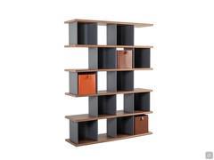 Kaspar bookcase with 5 shelves, ideal as a room divider