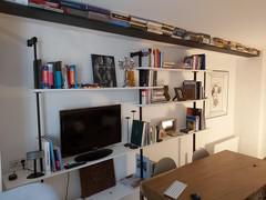 Cattelan Airport modular bookcase with uprights - customer photo