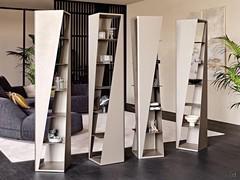 Multiple bookcases can be purchased for a higher quality result and also to suggest a room division