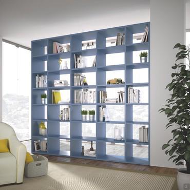 Almond d.45,6 double-sided modular bookcase