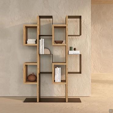 Briony freestanding centerpiece bookcase 