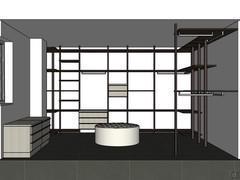 3D Design of Horseshoe Cabin Closet