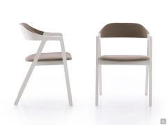 Side and front view of the Bryanna chair highlighting its harmonious proportions