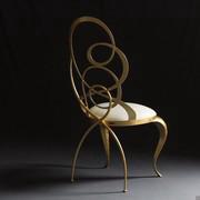 Ghirigori chair with design seat-back