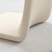 Venere upholstered chair with single structure - detail