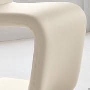 Venere upholstered chair with single structure - detail