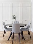 Chairs June for dining room with round table