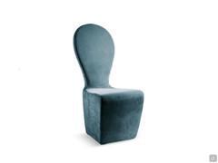 Wide range of upholstery options offered for the Mondrian chair from Cantori