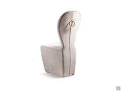 Velvet chair with removable cover Mondrian by Cantori