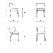 Chair Joy - models and sizes