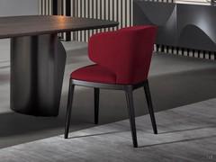 Scandinavian-style chair with armrests Joy by Bonaldo