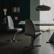 Betty design chair by Cattelan upholstered in leather