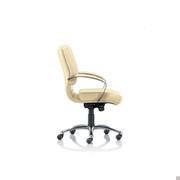 Aquaba offiice upholstered chair equipped with swivel mechanism