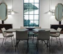 Ginevra is ideal for modern livings or dining rooms