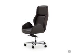 Suoni executive chair with leather, faux leather and fabric upholstery perfect for an elegant office