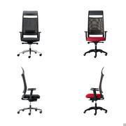 Executive office chair Expo Light with permanent and synchronized contact mechanism