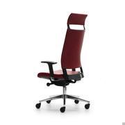 Backrest also available padded and upholstered to match the seat