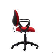 Task chair Lybra with fixed ring armrests