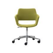 Wizard is a conference chair available with spoke base with wheels