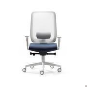 Front view of the Elon office chair with armrests