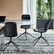 4-spoke and swivel chair Kelly by Cattelan