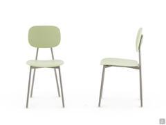 Frontal and side view of Lollipop Young chair