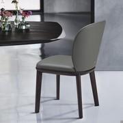 Chris by Cattelan modern wooden upholstered chair