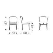 Scheme of the measures Chris ML chair