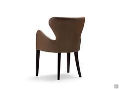 Rear view of the Brixia chair backrest 