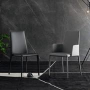 Eral chair by Bonaldo with and without armrests (version without armrests not available)