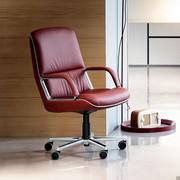 Office armchair with upholstered arms Kiruna in the swivel and elevating operating model