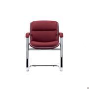 Guest chair Kiruna with chromed aluminum cantilever frame