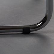 The Cesca B32 Chair by Marcel Breuer - close up of the chromed steel structure