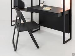 Folding chair Carly for home office corner with writing desk