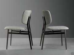 Particular metal frame for the chair Noor by Bonaldo