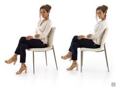 Seating position examples and ergonomics of the Bell chair