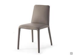 Armless chair fully upholstered Dana - removable cover