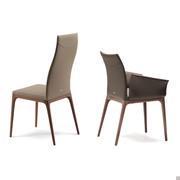 Arcadia chairs by Cattelan with high or medium backrest and armrests