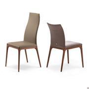 Arcadia chairs by Cattelan with high or medium backrest