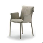 Isabel chair by Cattelan - medium back with armrests